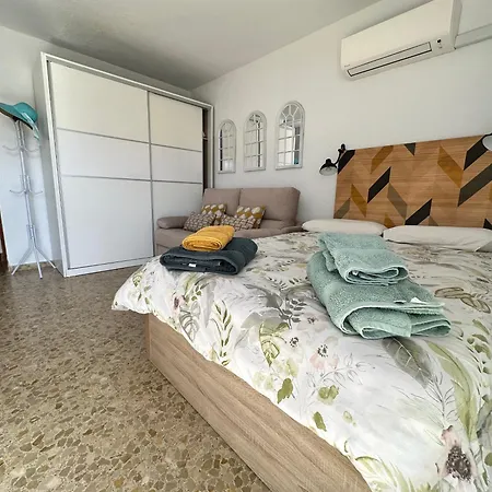 Ver5 - Terraza Con Vistas Al Mar, Wifi, Smart Tv, Piscina, Playa, Centro トレモリノス