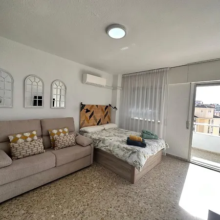 Ver5 - Terraza Con Vistas Al Mar, Wifi, Smart Tv, Piscina, Playa, Centro トレモリノス