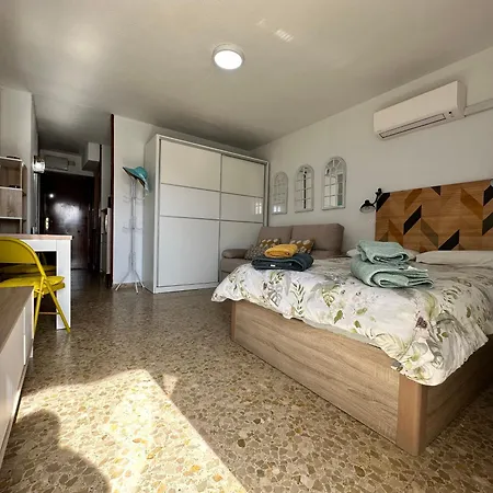 アパート Ver5 - Terraza Con Vistas Al Mar, Wifi, Smart Tv, Piscina, Playa, Centro トレモリノス